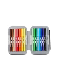 SEVEN SPEED PAD LIGHTVENTURE Komplettes Federm&auml;ppchen mit Schulset Bronzegr&uuml;n - Etuis und Zubeh&ouml;r - 3