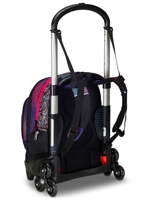 FLEX SHADEFULL GIRL Abnehmbarer Trolley-Rucksack, 3 R&auml;der violett - Rucks&auml;cke mit Trolleyfunktion
