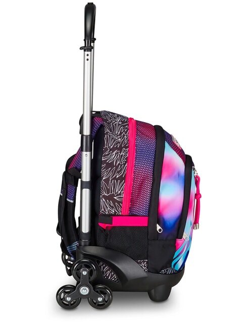 FLEX SHADEFULL GIRL Abnehmbarer Trolley-Rucksack, 3 R&auml;der violett - Rucks&auml;cke mit Trolleyfunktion