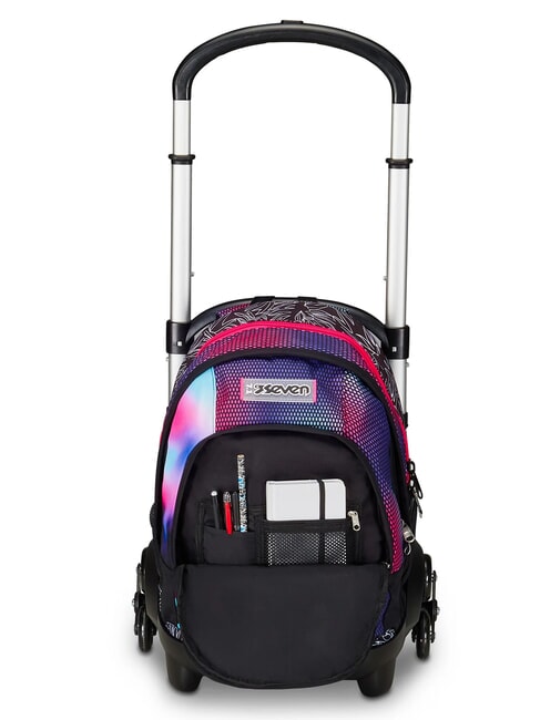 FLEX SHADEFULL GIRL Abnehmbarer Trolley-Rucksack, 3 R&auml;der violett - Rucks&auml;cke mit Trolleyfunktion