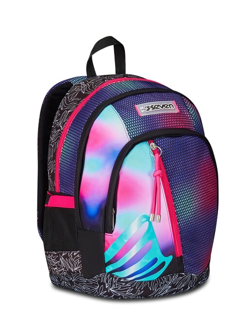 FLEX SHADEFULL GIRL Abnehmbarer Trolley-Rucksack, 3 R&auml;der violett - Rucks&auml;cke mit Trolleyfunktion