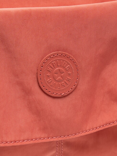 CATIA Kleine Umh&auml;ngetasche mit &Uuml;berschlag Vintage rosa pelzigen Affen - Damentaschen