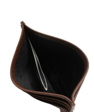 BRACCIALINI BASIC Kartenetui aus Leder mit Metalllogo dunkelbraun - Brieftaschen Damen - 2