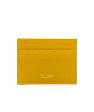 BRACCIALINI BASIC Kartenetui aus Leder mit Metalllogo - Brieftaschen Damen