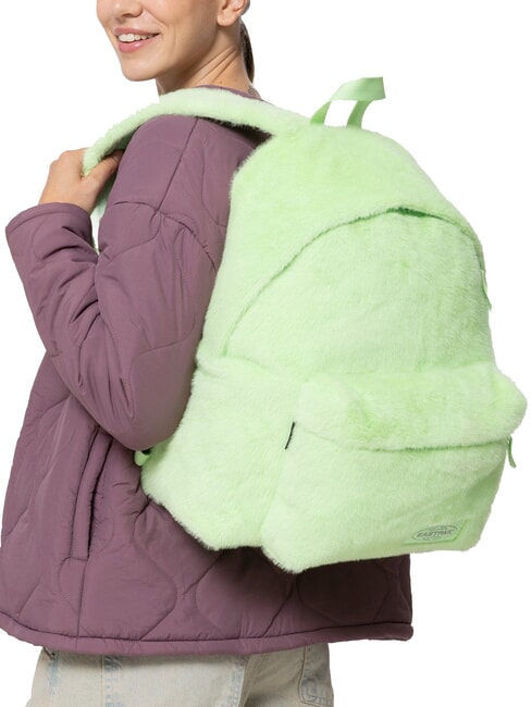 PADDED PAK'R NG Rucksack flauschiges Gr&uuml;n - Rucks&auml;cke f&uuml;r Schule &amp; Freizeit