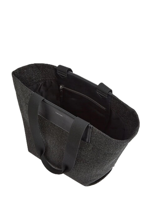 CK RAFFIA Schulter-Shopper ck schwarz - Damentaschen