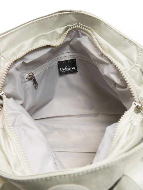 KENZIE BP Umh&auml;ngetasche mit Schultergurt dynamisches Silber M - Damentaschen