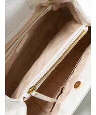 BRACCIALINI GISELLE Umh&auml;ngetasche mit Metalllogo Wei&szlig; - Damentaschen - 5