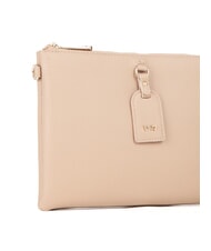 V73 VIVIENNE Flache Clutch mit Schultergurt Beige - Damentaschen - 3