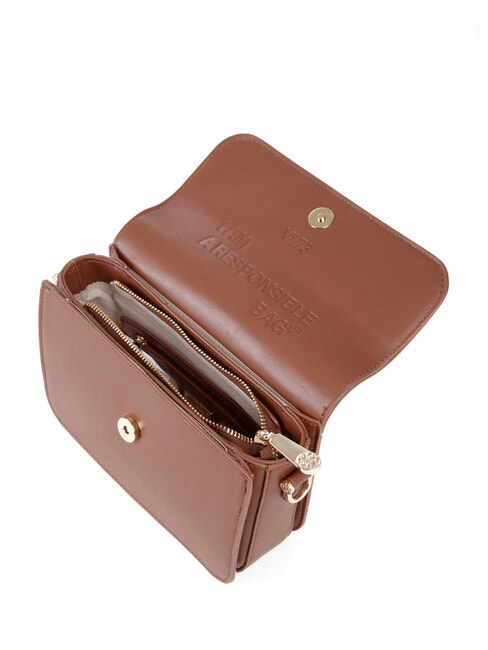 BAMBOO BAG Umh&auml;ngetasche mit &Uuml;berschlag Leder - Damentaschen