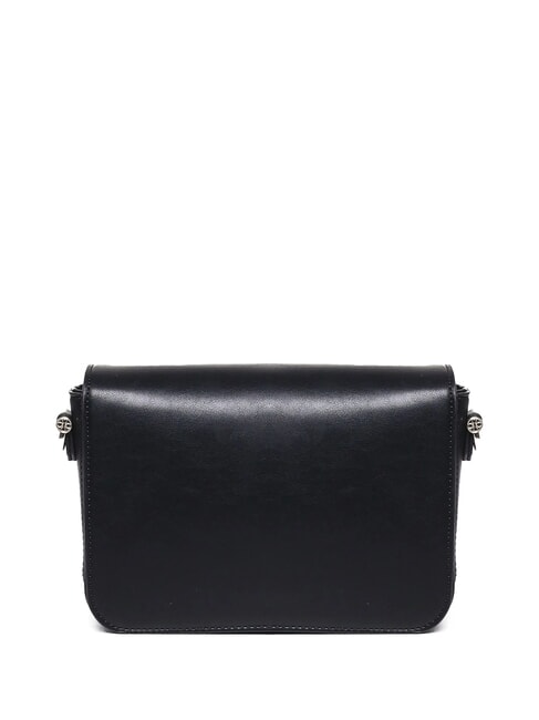 BAMBOO BAG Umh&auml;ngetasche mit &Uuml;berschlag Schwarz - Damentaschen