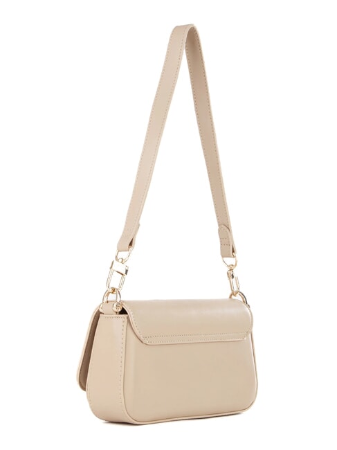BAMBOO BAG Tasche mit Doppelfunktionsklappe Beige - Damentaschen