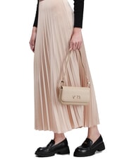 V73 BAMBOO BAG Tasche mit Doppelfunktionsklappe Beige - Damentaschen - 5