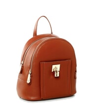 V73 TITANIA Runder Rucksack mit zwei F&auml;chern Leder - Damentaschen - 2