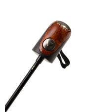 FERR&Egrave; MINI Winddichter Taschenschirm braune Krawatte 03 - Regenschirme - 4