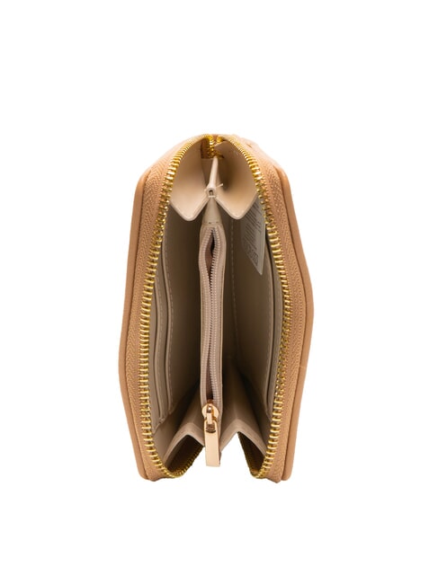 BEA SUMMER Mittelgro&szlig;e Brieftasche mit Rundum-Rei&szlig;verschluss Sand - Brieftaschen Damen