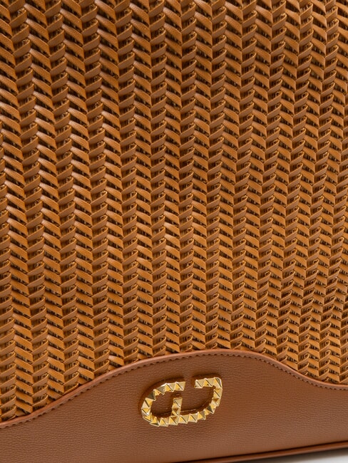 DELIA Gewebte Einkaufstasche br&auml;unen - Damentaschen