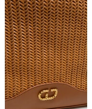 GAUD&Igrave; DELIA Gewebte Einkaufstasche br&auml;unen - Damentaschen - 4