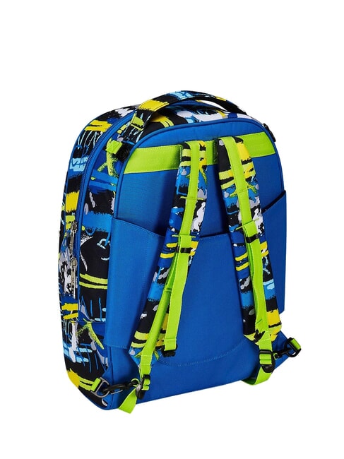 CUCCIOLI  NEW TECH Abnehmbarer Trolley-Rucksack, 2 R&auml;der Schwarz - Rucks&auml;cke mit Trolleyfunktion