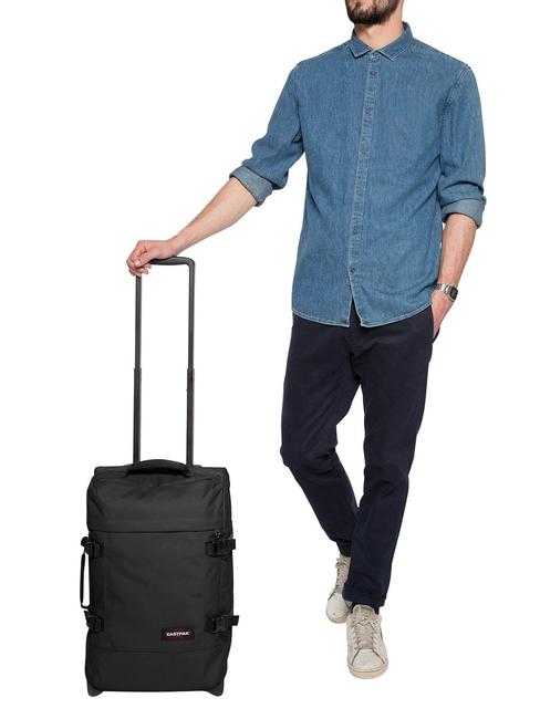 Trolley TRANVERZ S mit TSA, Handgep&auml;ck SCHWARZ - Halbharte Trolleys