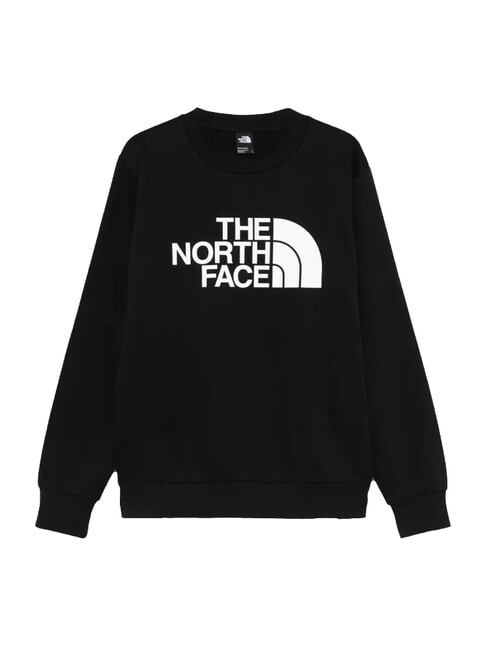 EASY Sweatshirt mit Rundhalsausschnitt und Maxi-Logo tnf schwarz - Sweatshirts Herren