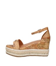 ALVIERO MARTINI PRIMA CLASSE GEO  Espadrille-Keilsandalen NAT&Uuml;RLICH - Damenschuhe - 4