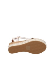 ALVIERO MARTINI PRIMA CLASSE GEO  Hohe Espadrilles-Sandalen Wei&szlig; - Damenschuhe - 5