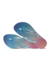 HAVAIANAS SLIM GRADIENT Flip Flops Wei&szlig; - Damenschuhe - 4