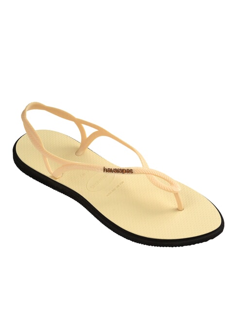 LUNA POINT Flip-Flop-Sandale Buttercreme - Damenschuhe