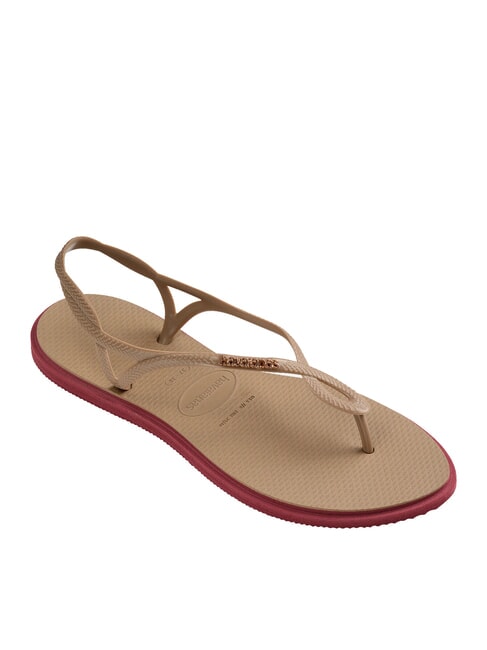 LUNA POINT Flip-Flop-Sandale ros&eacute; / gold - Damenschuhe