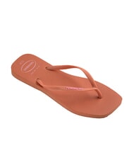 HAVAIANAS SQUARE LOGO Flip-Flops rosa Ton - Damenschuhe - 2