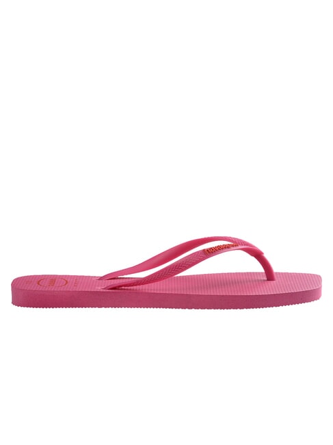 SQUARE LOGO Flip-Flops pinkflux - Damenschuhe