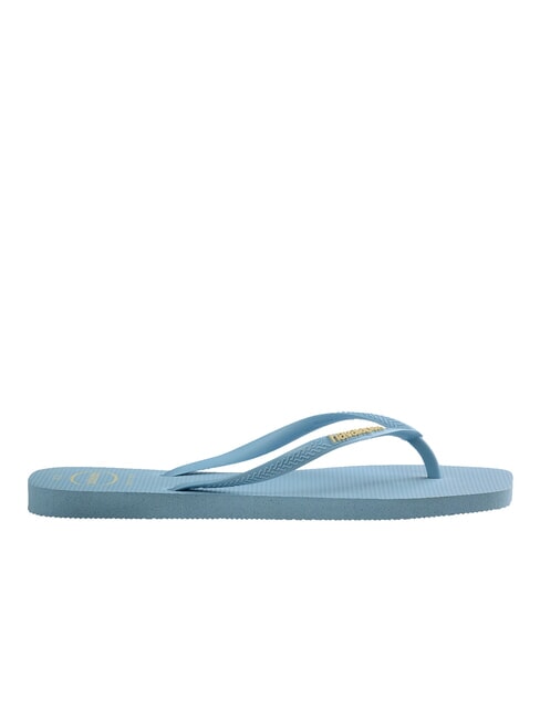 SQUARE LOGO Flip-Flops Lavendelblau - Damenschuhe