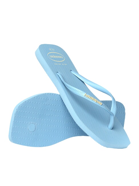 SQUARE LOGO Flip-Flops Lavendelblau - Damenschuhe