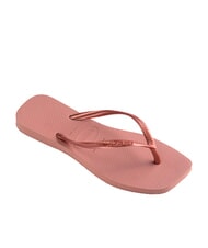 HAVAIANAS SLIM SQUARE Flip-Flops mit quadratischer Zehenpartie KROKUS / ROSE - Damenschuhe - 2
