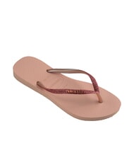HAVAIANAS SLIM GLITTER II Flip-Flops rosa/rosa - Damenschuhe - 2