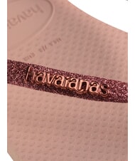 HAVAIANAS SLIM GLITTER II Flip-Flops rosa/rosa - Damenschuhe - 4
