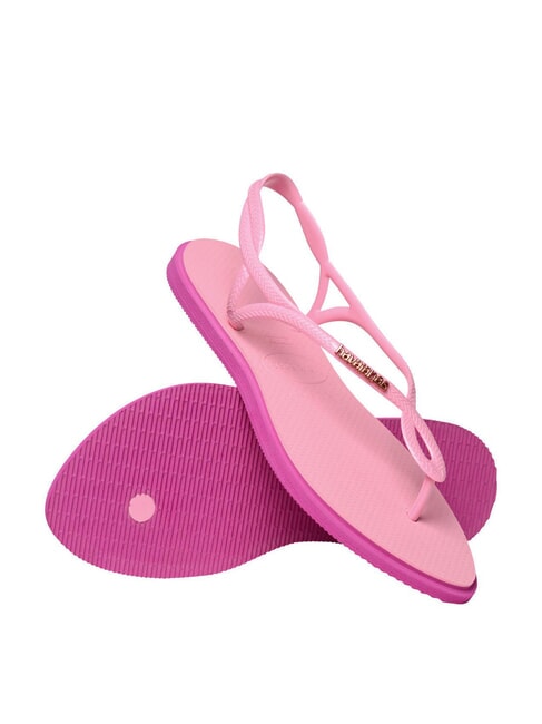 LUNA POINT Flip-Flop-Sandale rosa Leuchten - Damenschuhe