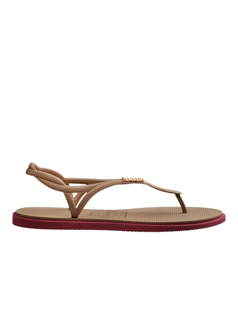 LUNA POINT Flip-Flop-Sandale ros&eacute; / gold - Damenschuhe