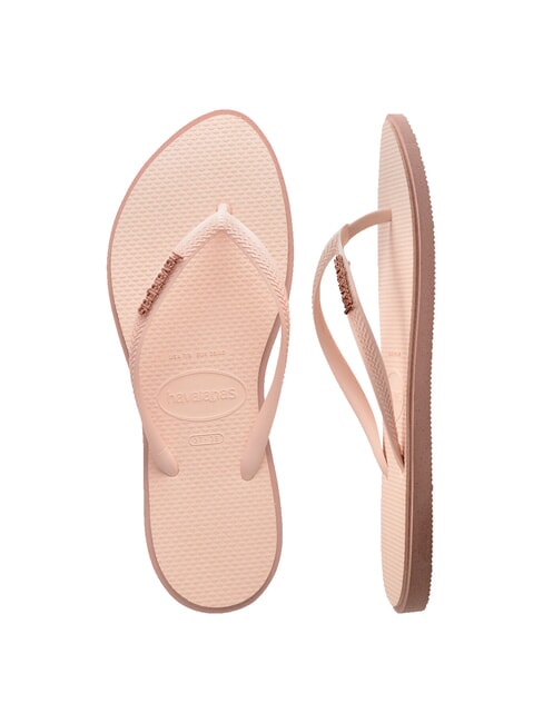 SLIM POINT Flip-Flops KROKUS / ROSE - Damenschuhe