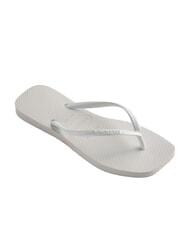 HAVAIANAS SLIM SQUARE Flip-Flops mit quadratischer Zehenpartie Wei&szlig; - Damenschuhe - 2