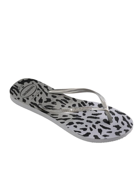 SLIM ANIMALS SLIM ANIMALS Flip-Flops grau/grau - Damenschuhe