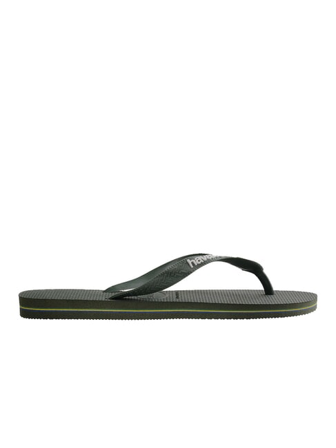 BRASIL LOGO Flip-Flops f&uuml;r Herren gr&uuml;ne Oliven/gr&uuml;ne Oliven - Schuhe Unisex