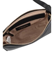 TOSCA BLU MOONY BAGS Umh&auml;ngetasche aus Leder Schwarz - Damentaschen - 3