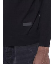 RICHMOND X MORI Pullover mit Rundhalsausschnitt schwarz2 - Herrenpullover - 3