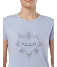 JOHN RICHMOND BAHRENS T-Shirt mit Herz-Print Abendk&uuml;hle - T-Shirts und Tops f&uuml;r Damen - 3