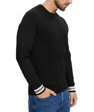 RICHMOND X ARTUSO Pullover mit Logo-B&uuml;ndchen schwarz2 - Herrenpullover - 3