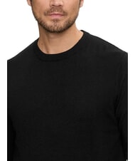 RICHMOND X ARTUSO Pullover mit Logo-B&uuml;ndchen schwarz2 - Herrenpullover - 4