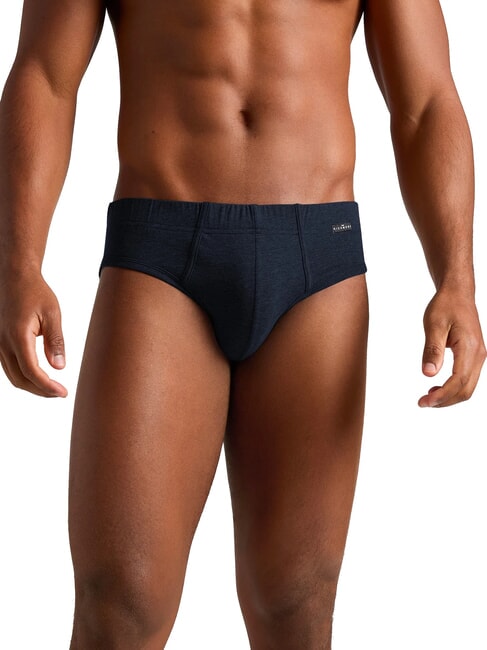 ARY 3 Slips mit niedriger Taille schwarz/blau/gr - Herrenslip