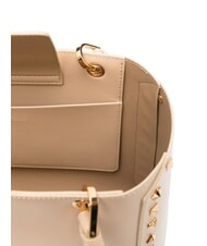 LOVE MOSCHINO BORCHIE Schultertasche Beige - Damentaschen - 4